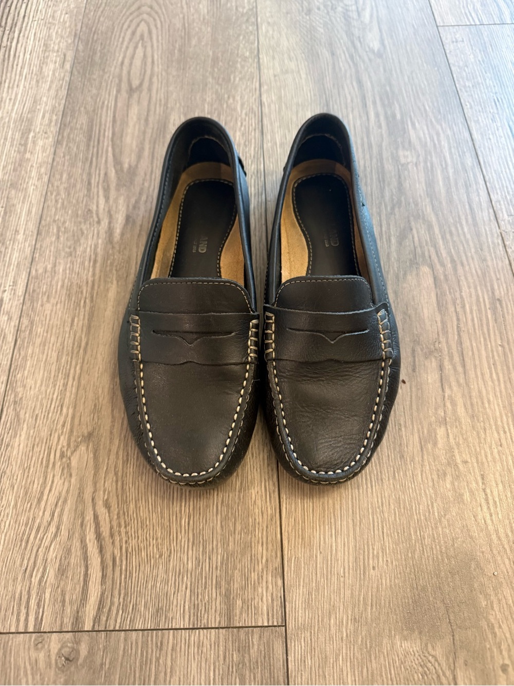 Eastland Black Patricia Penny Loafers Slip On Size 9 Shoes